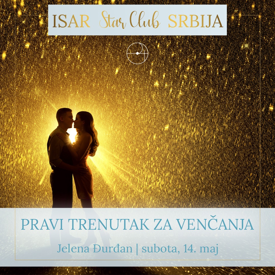 ISAR Star Club WEBINAR: Pravi trenutak za vjenčanja